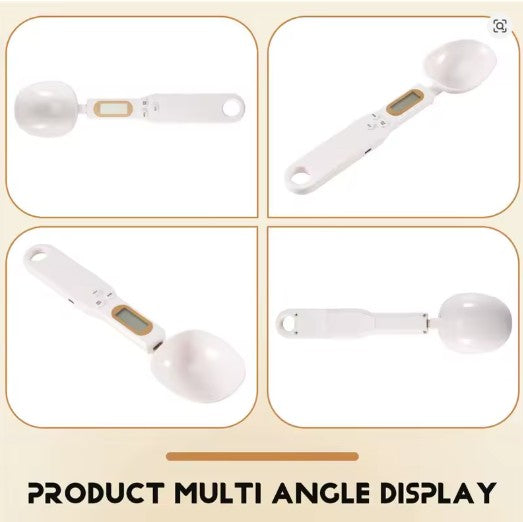 🥄 Báscula Cuchara Digital de Alta Precisión (con cuchara recambio y carga USB)